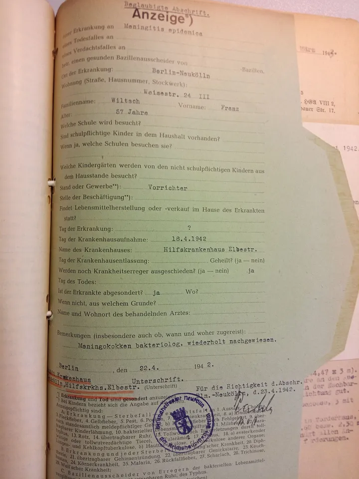 Patientenbeleg