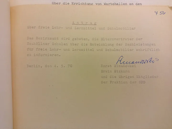 SPD Antrag