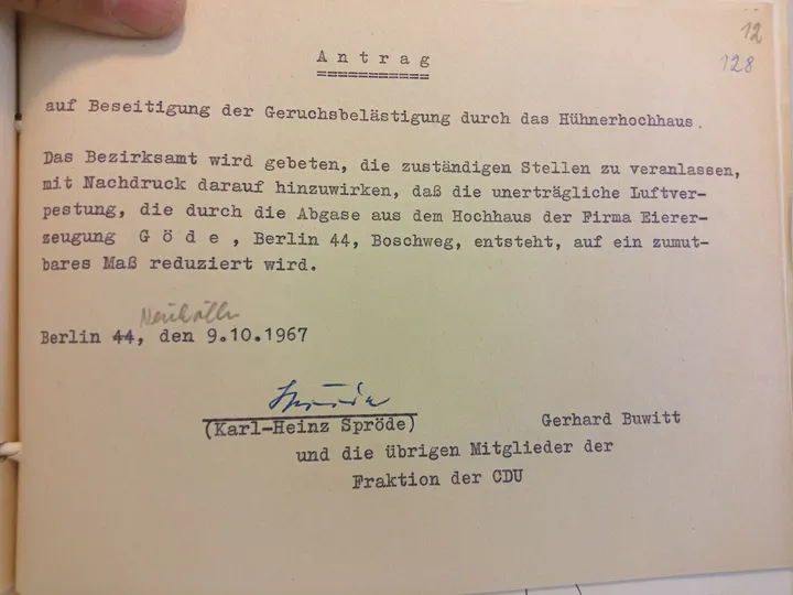 Geruchsbelästigung
